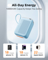 INNOSTYLE TransiMini FlexCharge Retractable 30W 10000mAh 60cm USB-C Power Bank with Cable