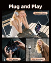INNOSTYLE USB‑C to 3.5 mm Audio Female Adapter with Digital-to-Analog Converter