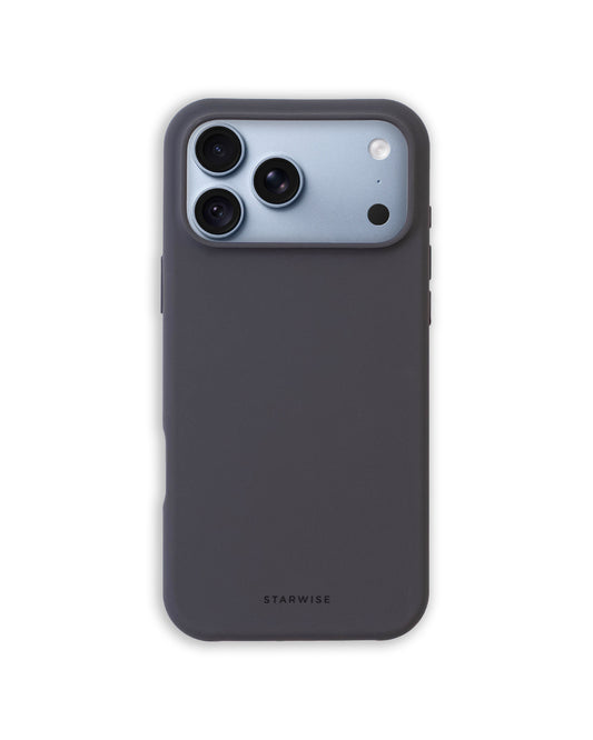 STARWISE COLLECTION SILICONE CASE | CHARCOAL BLACK