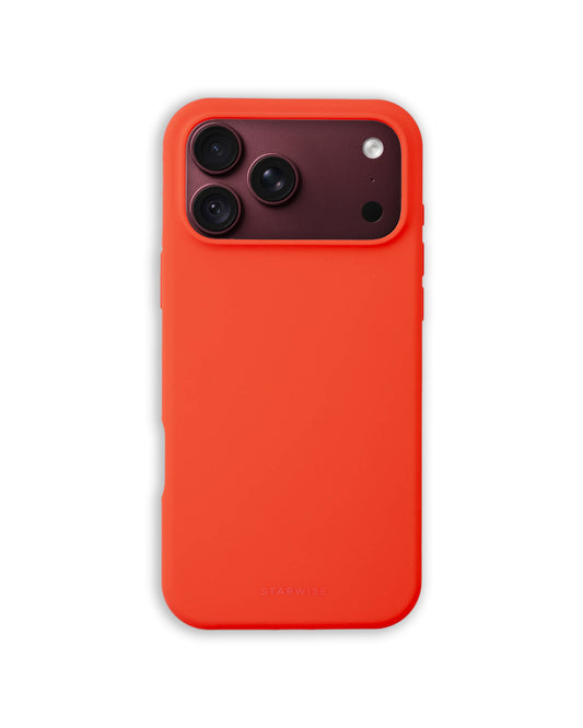 STARWISE COLLECTION SILICONE CASE | SUNSET RED