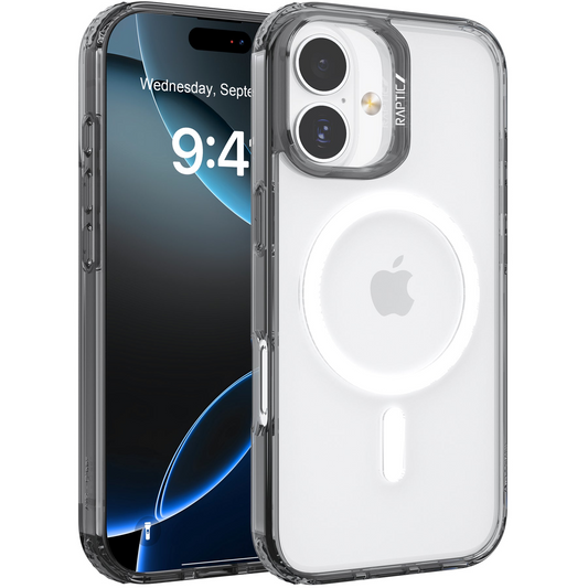 RAPTIC Air Clear Magsafe Case Compatible For iPhone 17