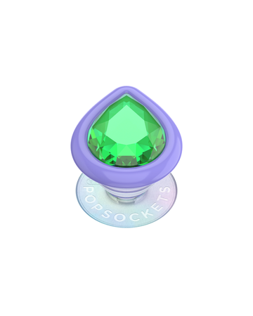 POPSOCKETS PopGrip - Crystal Tears Be Kind Green