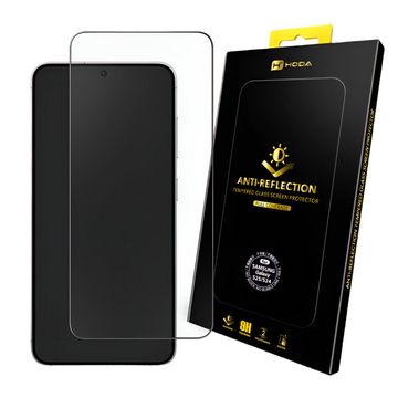 HODA Anti-Reflection Full Coverage Tempered Glass Screen Protector for Samsung Galaxy S25 Ultra