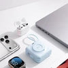 HODA 10,000mAh Fast Charging Power Bank with Magnet (3 in 1) Built-in Dual Cables