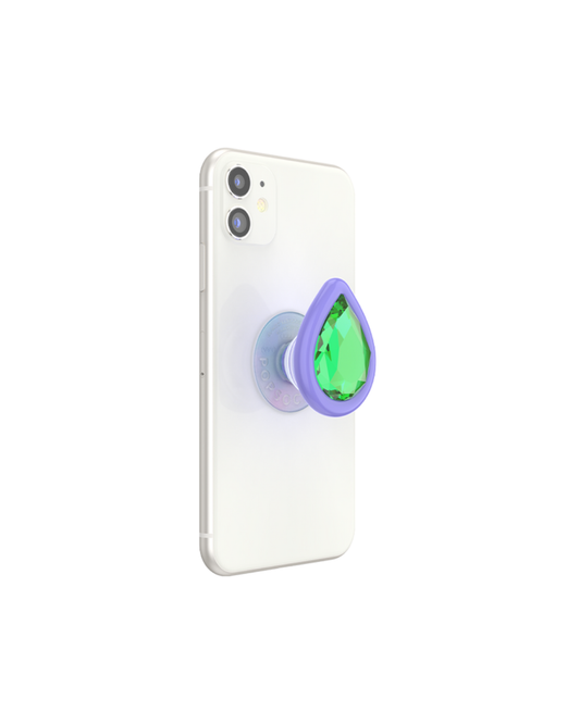 POPSOCKETS PopGrip - Crystal Tears Be Kind Green
