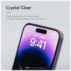 HODA (Clear) Full Coverage Screen Protector - With Dust-Free Helper for iPhone 16 Pro