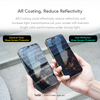 HODA iPhone 15 Plus & iPhone 16 Plus (Flagship) Anti-Reflection Full Coverage Tempered Glass Screen Protector - With Helper