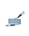 HODA 2M 240W Quick Charging USB 2.0 TYPE-C to C & Data Sync Braided Speed Cable with Magnetic Winding Up
