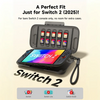JSAUX Shock-Absorbent Storage Case for Switch 2