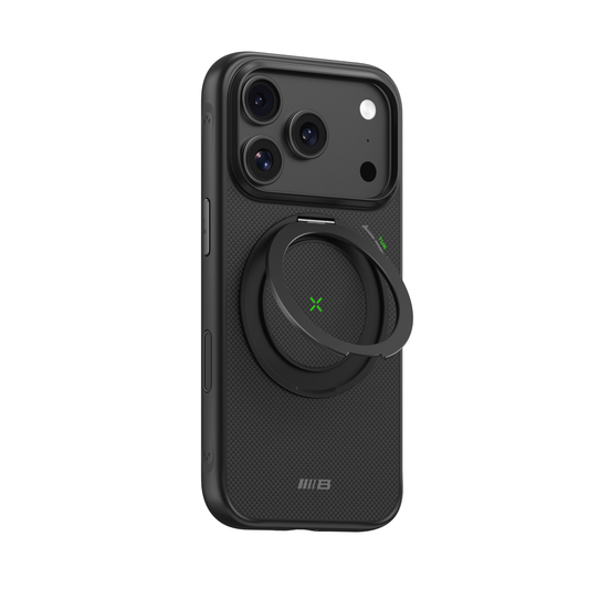 TYPE GORILLA Armor Aramid Fiber Magnetic Case With Rotatable Stand Case Compatible For iP17PRO