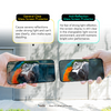 HODA iPhone 15 Plus & iPhone 16 Plus (Flagship) Anti-Reflection Full Coverage Tempered Glass Screen Protector - With Helper