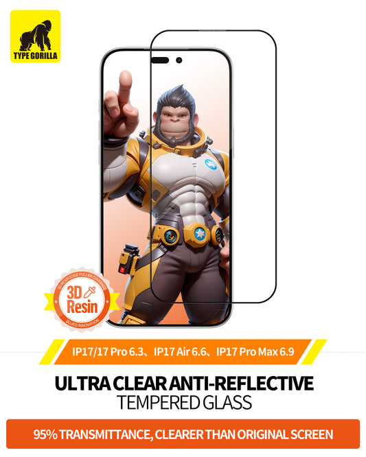 TYPE GORILLA Glass Anti-Reflective Compatible For iP17PROMAX & iP16PROMAX