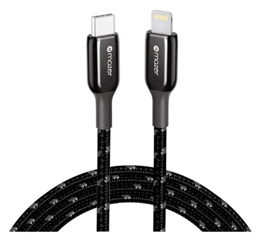 MAZER Infinitelink3 Pro Usb-C To Lightning Fast Charge Cable | 0.5m / 1.6FT