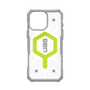 UAG iPhone 16 Pro Pathfinder Clear MgSf Bundle - Active Neon Lanyard