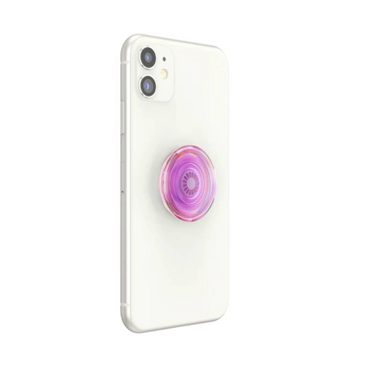 POPSOCKETS PopGrip Premium - Translucent Iridescent Pink