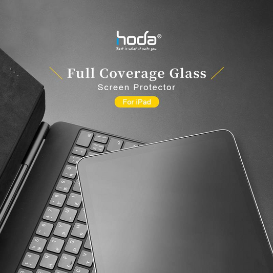 HODA 0.33mm Clear Tempered Glass (Notch) for iPad Pro 13 2024