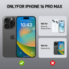 RAPTIC Aramid Fibre Croxx Case with Magsafe for iPhone 16 Pro Max