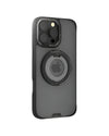 HODA ROUGH Case Magnet with 360° foldable rotating ring-holder stand Compatible For iPhone 16 Pro