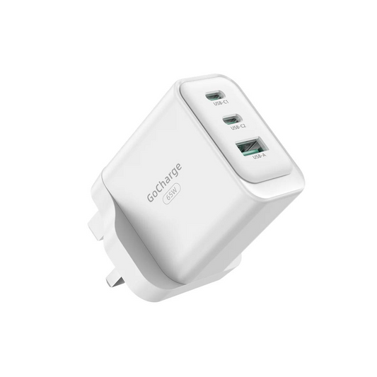 INNOSTYLE GoCharge 65W PD Fast Charging Adapter | 3-Port USB-C + USB-A Charger