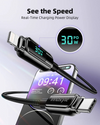 INNOSTYLE DigiPower USB-C to Lightning 30W Fast Charging 1.2m Cable with Digital Display