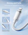 INNOSTYLE CrystalShine USB‑C to Lightning 30W Fast Charging 1.5m Cable
