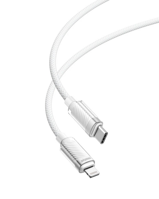 INNOSTYLE CrystalShine USB‑C to Lightning 30W Fast Charging 1.5m Cable