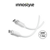 INNOSTYLE CrystalShine USB‑C to USB‑C 60W Fast Charging 1.5m Cable
