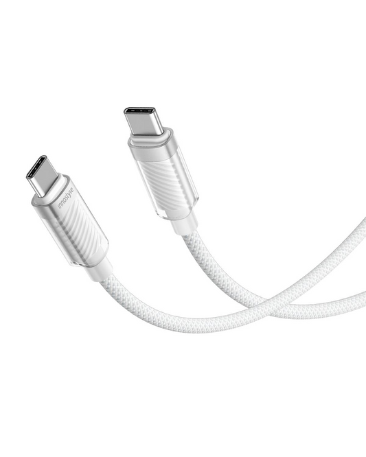 INNOSTYLE CrystalShine USB‑C to USB‑C 60W Fast Charging 1.5m Cable