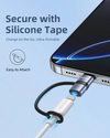 INNOSTYLE FlexiLink USB-C to Lightning 30W Female Adapter - USB2.0, 480Mbps with Silicone Tape
