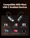 INNOSTYLE USB‑C to 3.5 mm Audio Female Adapter with Digital-to-Analog Converter