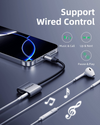INNOSTYLE NexaLink 2 in 1 USB-C to USB-C PD60W & 3.5mm Audio Jack Female Adapter