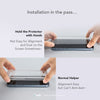 HODA Anti-Reflection (Matte) Glass Full Coverage Screen Protector (Dual Function) for iP18PRO with Dust-Free Helper