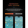 HODA Matte Gaming Anti-Glare Glass Full Coverage Screen Protector for iP18PRO with Dust-Free Helper