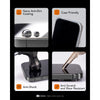 HODA Matte Gaming Anti-Glare Glass Full Coverage Screen Protector for iP18PRO with Dust-Free Helper