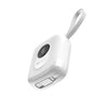 HODA 10,000mAh Fast Charging Power Bank with Built-in Dual Cables