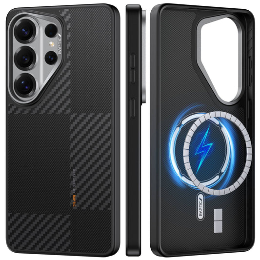 RAPTIC Aramid Dual Magnetic Case for Samsung Galaxy S26 Ultra - Mondrian