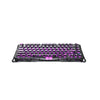 GRAVASTAR Mercury V75 Lite  75% Hall Effect Magnetic Switch Gaming Keyboard - Transparent Black