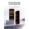 HODA 3D Full Privacy 2 Ways Anti-Peeper Full Coverage Glass Screen Protector for iP18PRO with Dust Free Helper
