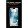 HODA 3D Full Clear X PureVision Full Coverage Glass Screen Protector for iP18PRO with Dust Free Helper