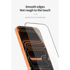 HODA 3D Full Anti-Reflection + Clear X PureVision Full Coverage Glass Screen Protector for iP18PRO with Dust Free Helper