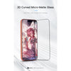 HODA 3D Full Matte Gaming Anti-Glare Full Coverage Glass Screen Protector for iP18PRO with Dust Free Helper