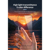 HODA 3D Full Anti-Reflection + Clear X PureVision Full Coverage Glass Screen Protector for iP18PRO with Dust Free Helper