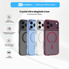 HODA Crystal Ultra Glass Case with MagSafe for iP18PRO