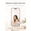 HODA Anti-Peeper (Privacy 4 Ways) with Anti-Reflection Full Coverage Screen Protector (Dual Function) for iP18PROMAX with Dust-Free Helper Lite