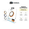 HODA Sapphire Lens Protector (Stainless Steel) + Lens Base (Glass) for iP18PRO / iP18PROMAX