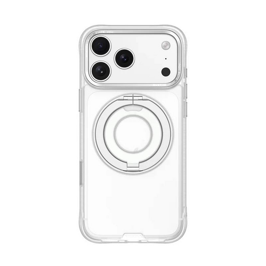 HODA Rough Magnet with 360° foldable rotating ring-holder stand Case for iP18PROMAX