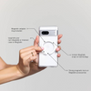 POPSOCKETS PopWallet+ MagSafe G2 - White Clear