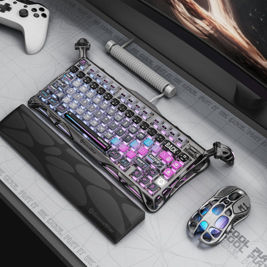 GRAVASTAR Mercury K1 Pro 75% Wireless Mechanical Gaming Keyboard