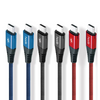 HODA W1 1M 3A Quick Charging TYPE-C to C & Data Sync Braided Speed Cable