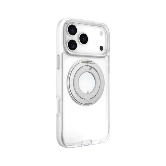 HODA ROUGH Case Magnet with 360° foldable rotating ring-holder stand for iPhone 17 Pro Max
